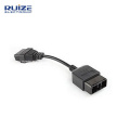 9Pin Male to OBD OBD2 OBDII DLC 16 Pin 16Pin Female Car Diagnostic Tool Adapter Converter Cable